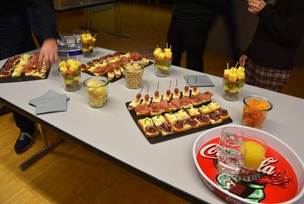 Das Buffet der Dettlinge am Herbsttreff